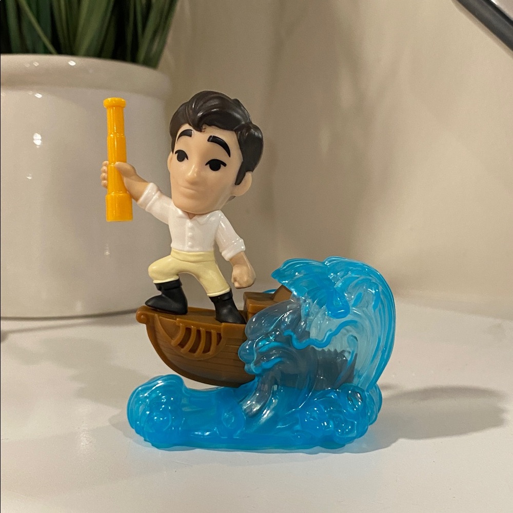 Disney The Little Mermaid McDonald’s Happy Meal Toy - Prince Eric      kids toys